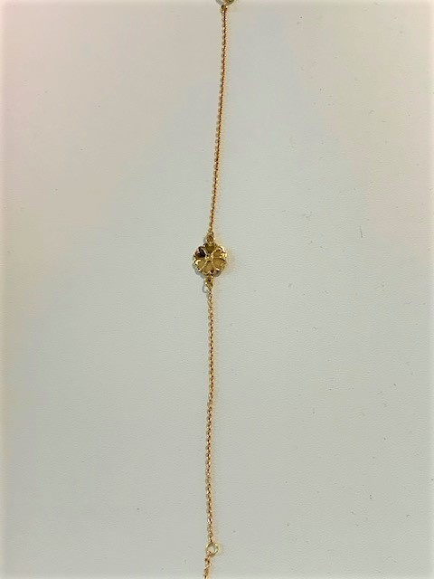 Uppland Armbänder 1 blomma Gold 17+2 cm