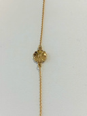 Uppland Armbänder 1 blomma Gold 17+2 cm