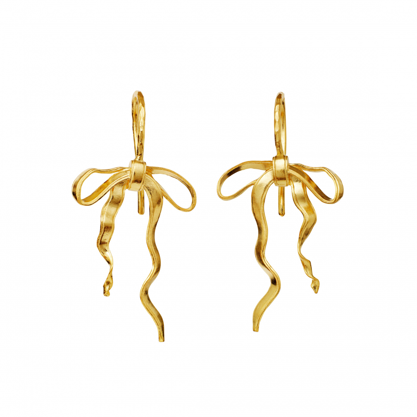 Sanja goldene Ohrringe