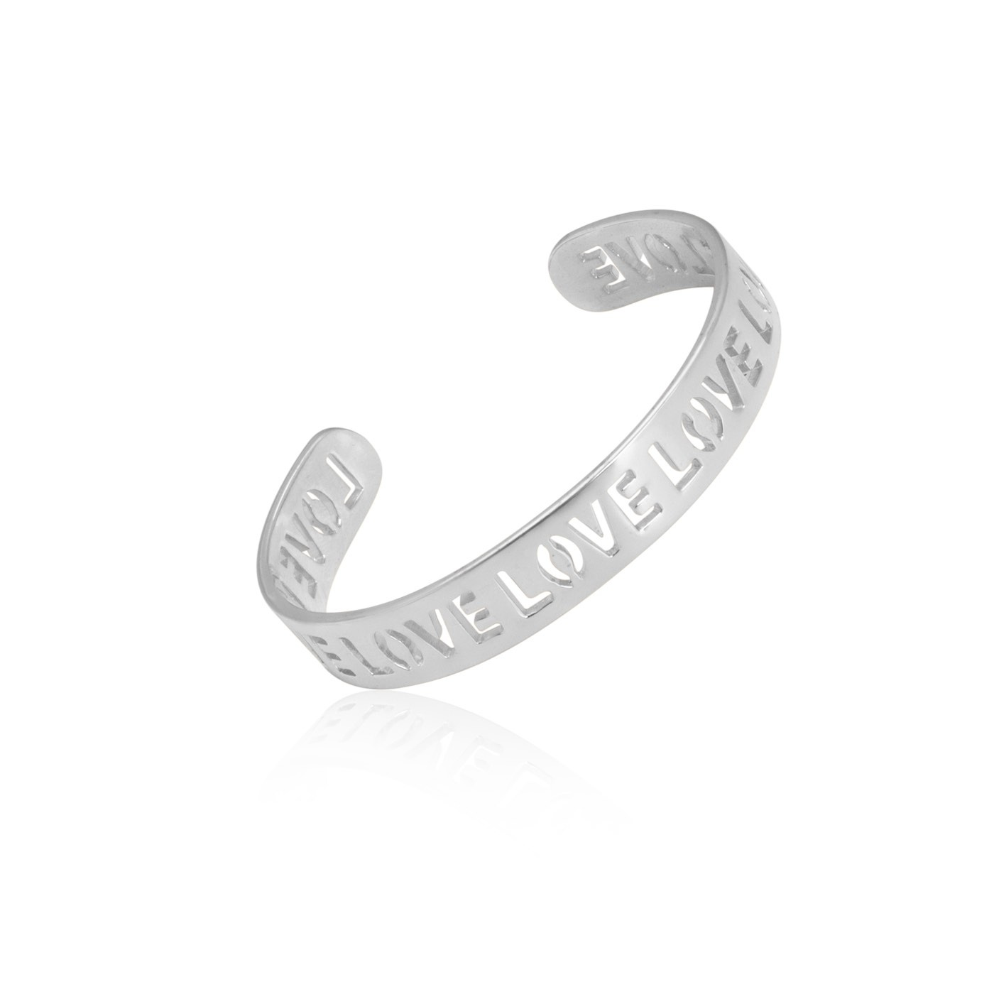 Love Cuff (Silber)