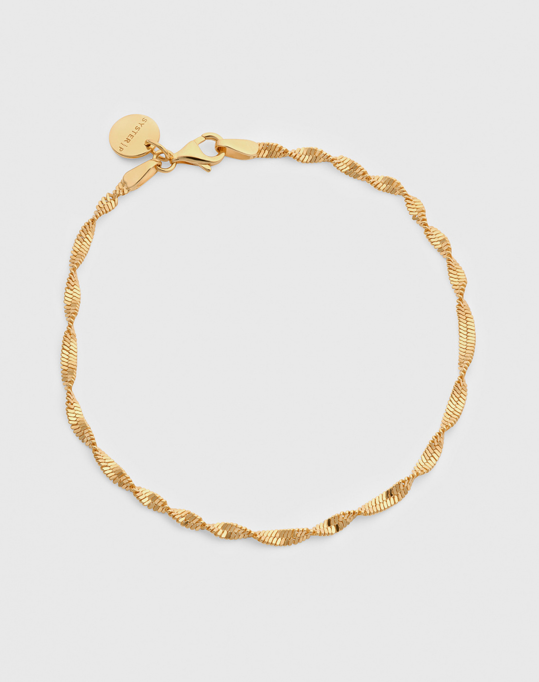 Herringbone Twisted Armbänder Gold M