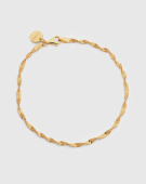 Herringbone Twisted Armbänder Gold