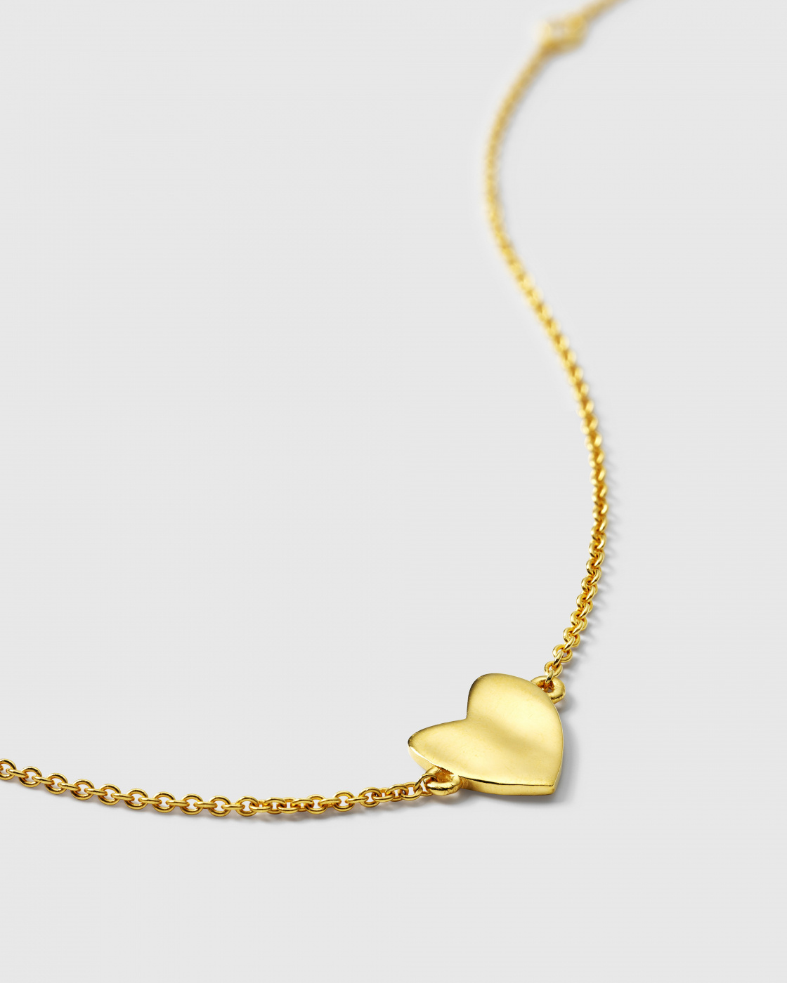 Friends Heart Bracelet Gold