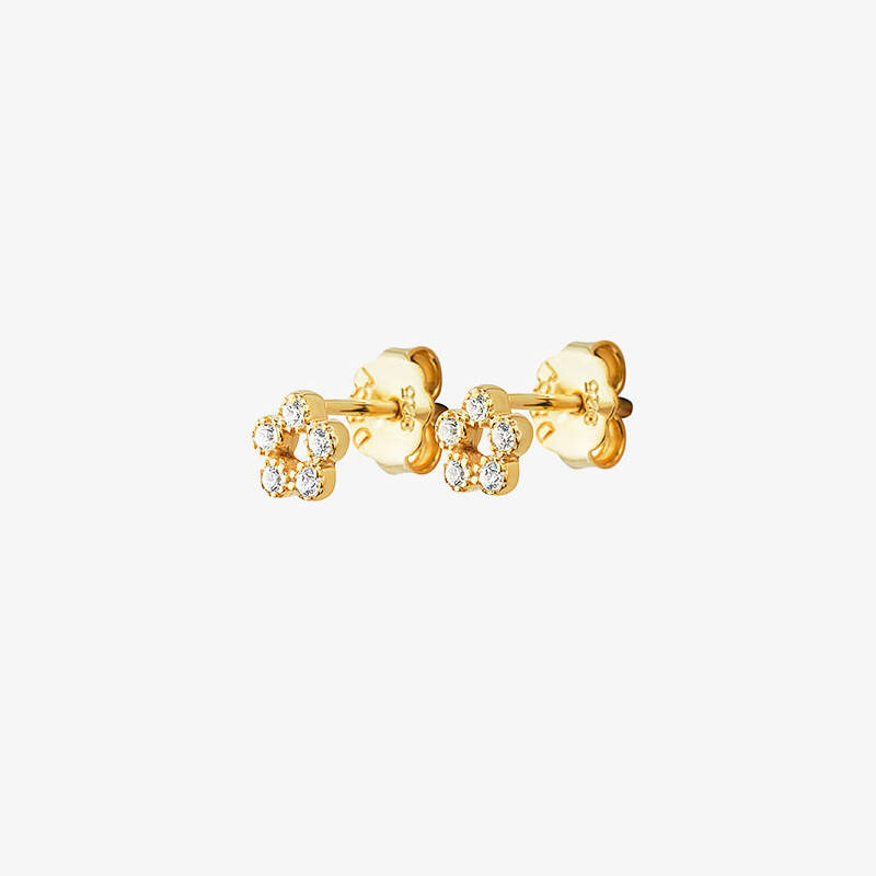 Bliss studs/Ohrring Gold