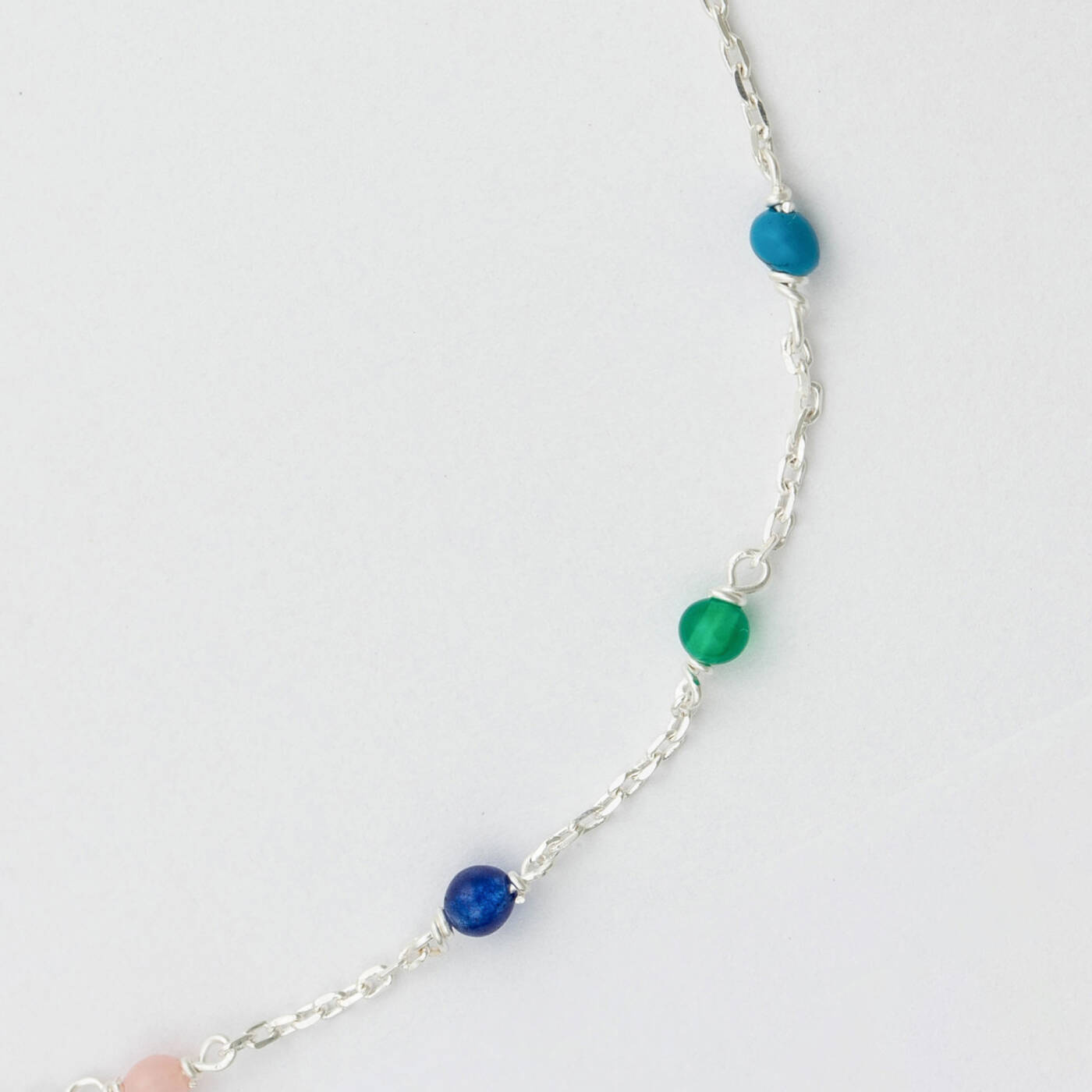 Santa Monica Multicolour Bracelet Silber