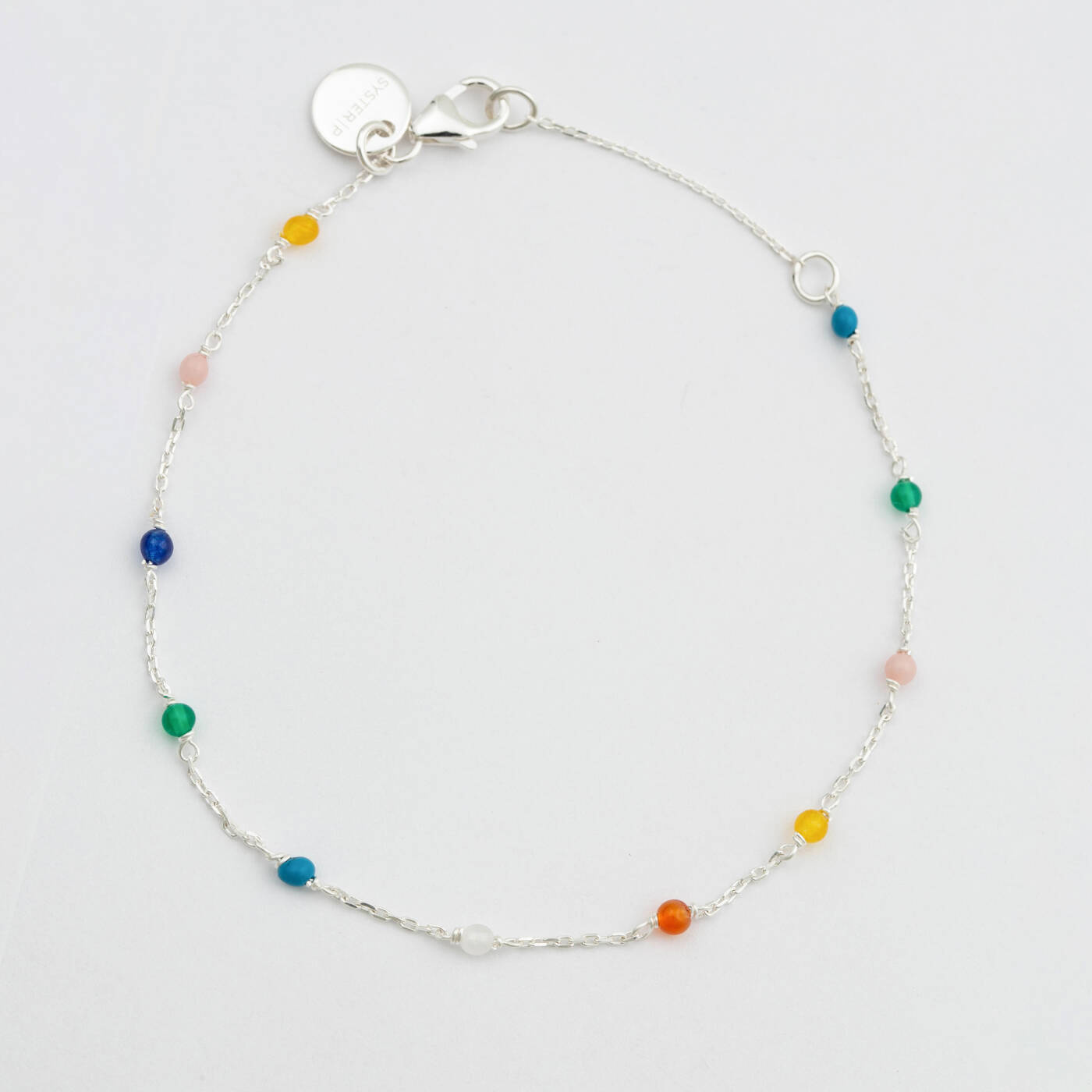 Santa Monica Multicolour Bracelet Silber