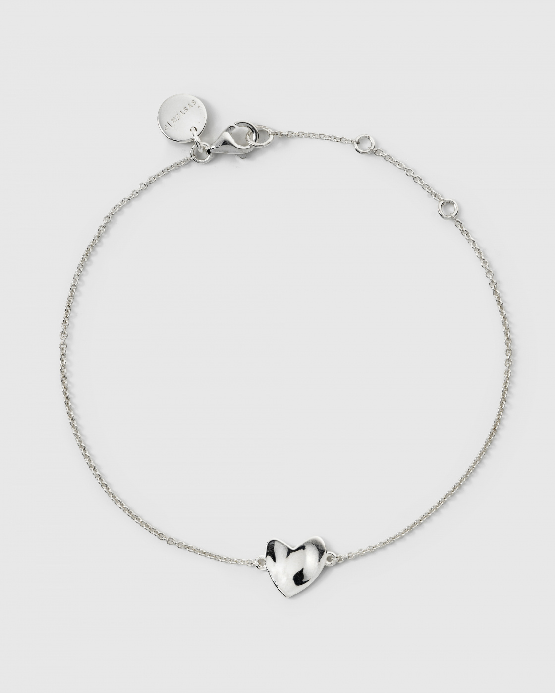 Friends Heart Bracelet Silver