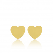 Heart Mini Studs Ohrring (Gold)