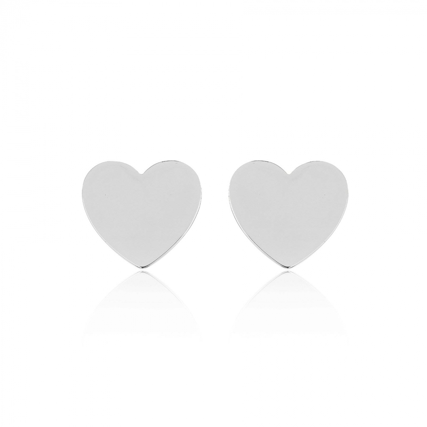 Heart Mini Studs Ohrring (Silber)