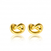 Knot Studs Ohrring (Gold)