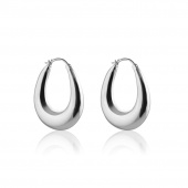 Bold Hoops Ohrring (Silber)
