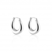 Bold Hoops Ohrring Small (Silber)