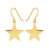 Star Hook Ohrring (Gold)