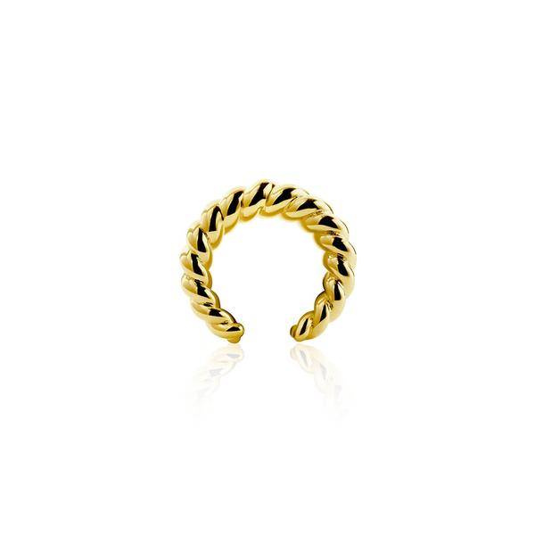 Twisted EarCuff Ohrring (Gold)