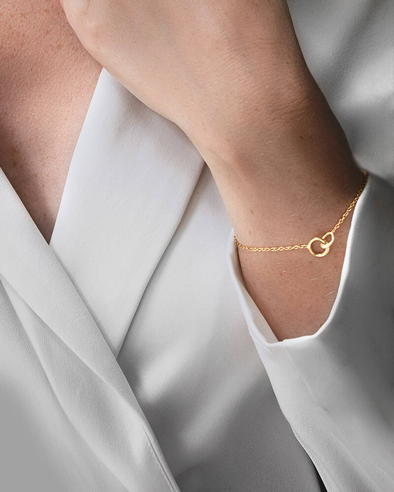 Les Amis drop Armbänder Gold