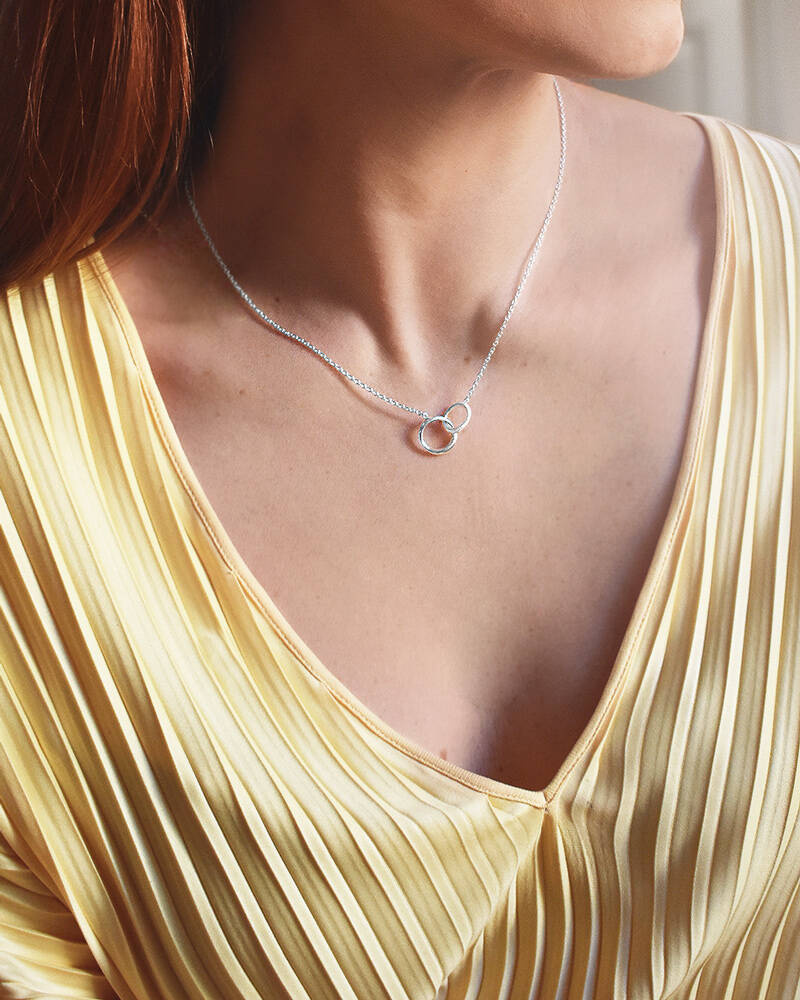 Les Amis small single Halsketten Silber