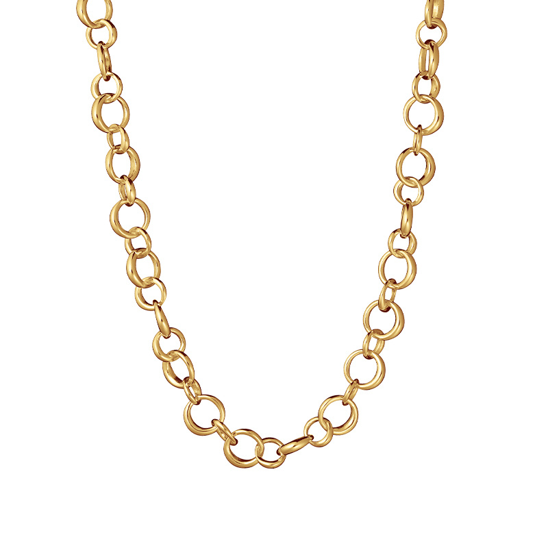 Les Amis drop chain Halsketten Gold
