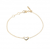 Loving heart medium single Armbänder Gold