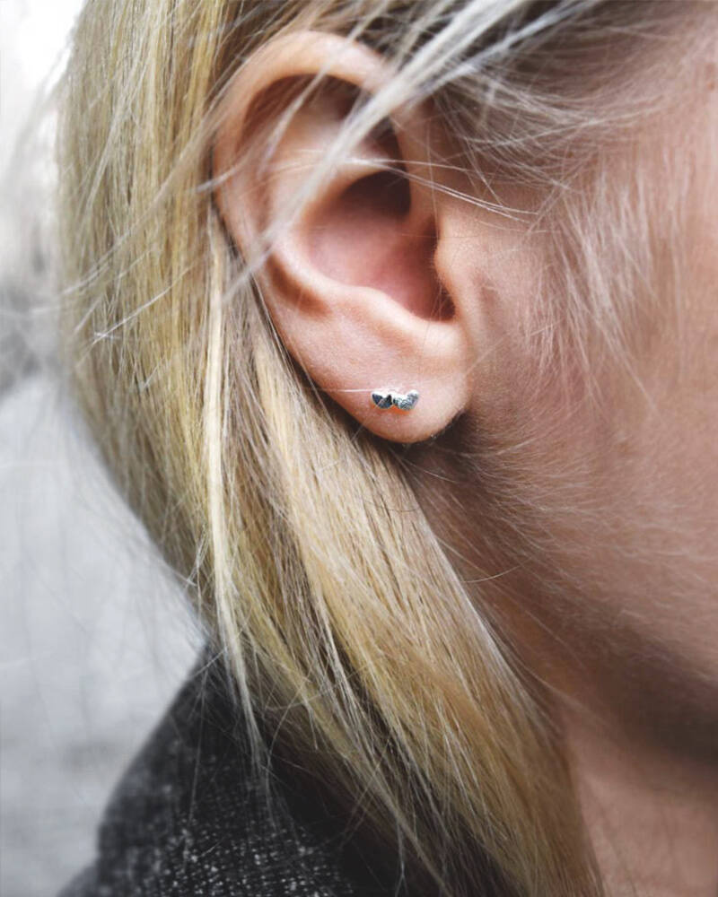 Loving heart Ohrring Silber