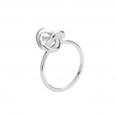 Le knot ring Silber