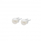 Le Pearl small Ohrring Silber