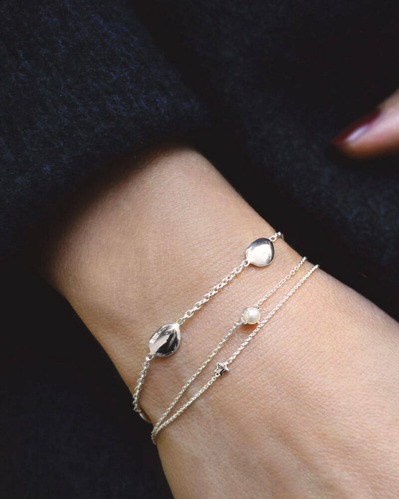 Morning Dew Armbänder Silber