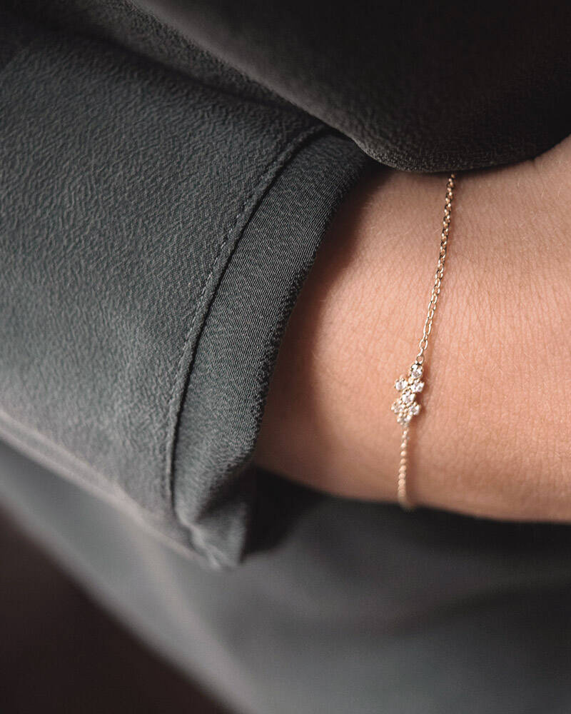 Milky Way drop Armbänder Gold