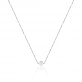 Pearl Halsketten (Silber) 40-45 cm