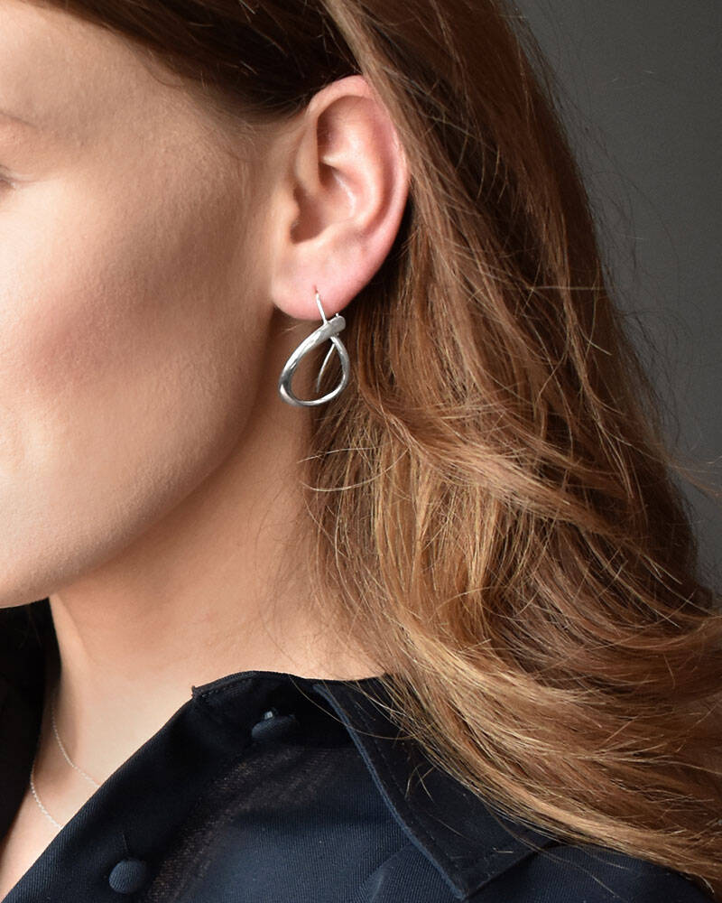 Ocean Ohrring Silber