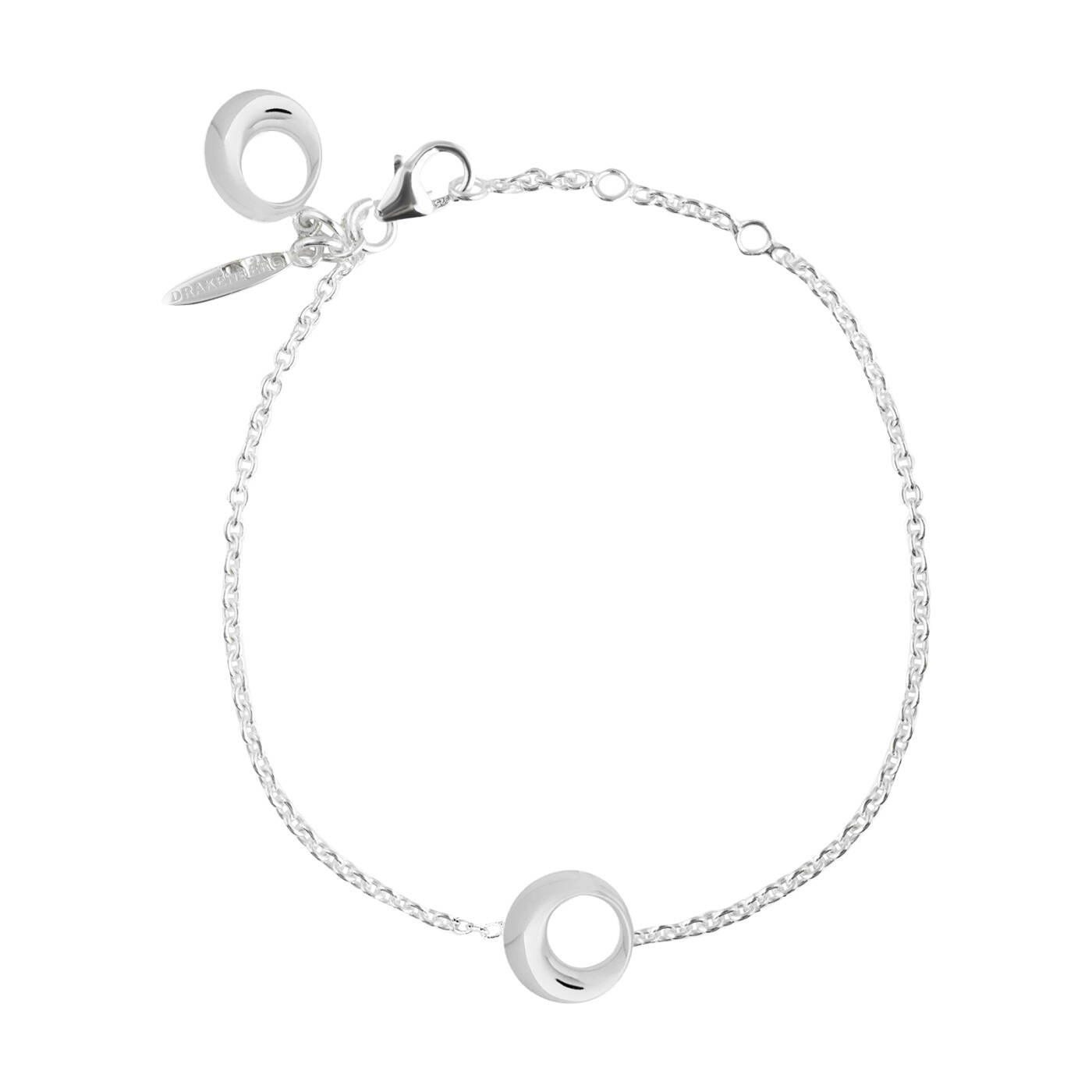 Orbit drop Armbänder Silber