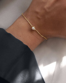 Petite Pearl Armbänder Gold