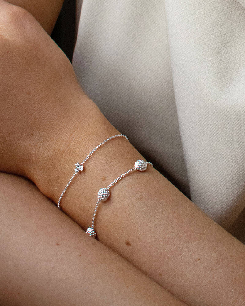 Petite Star Armbänder Silber