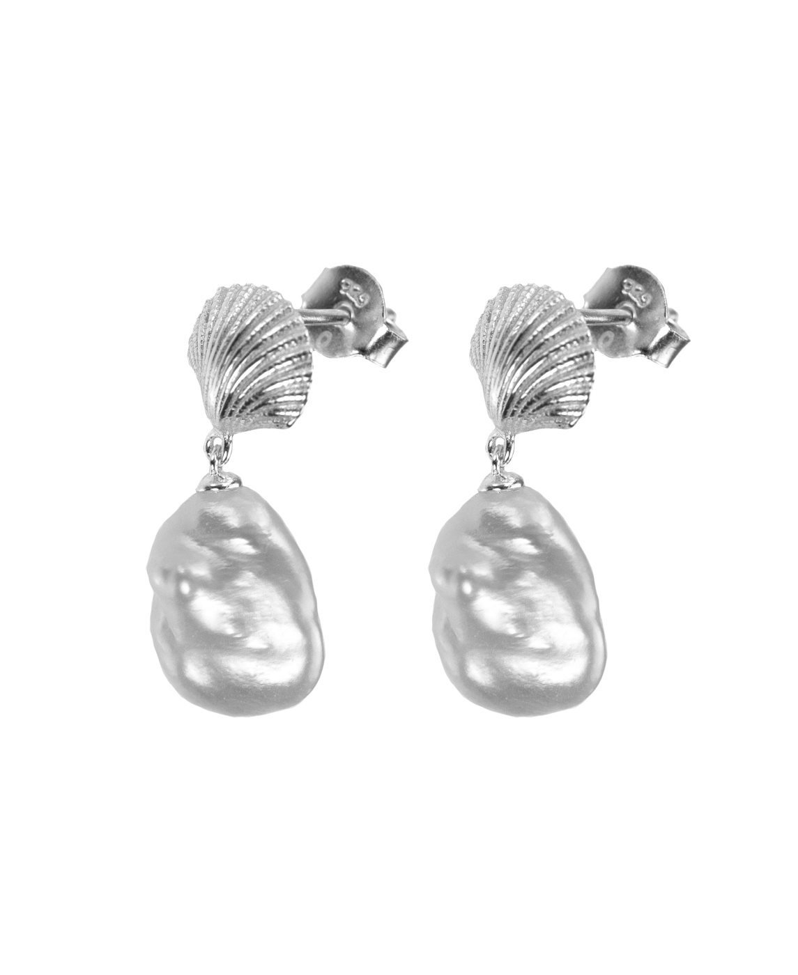 Elle Earrings Silber