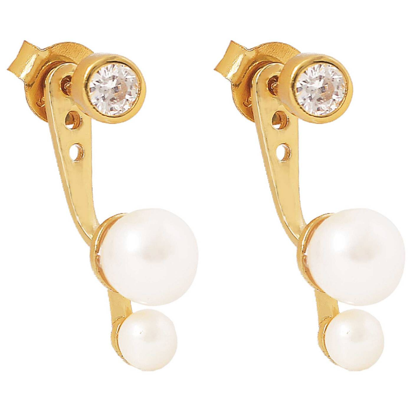 Agnes earstickers Ohrringe Gold