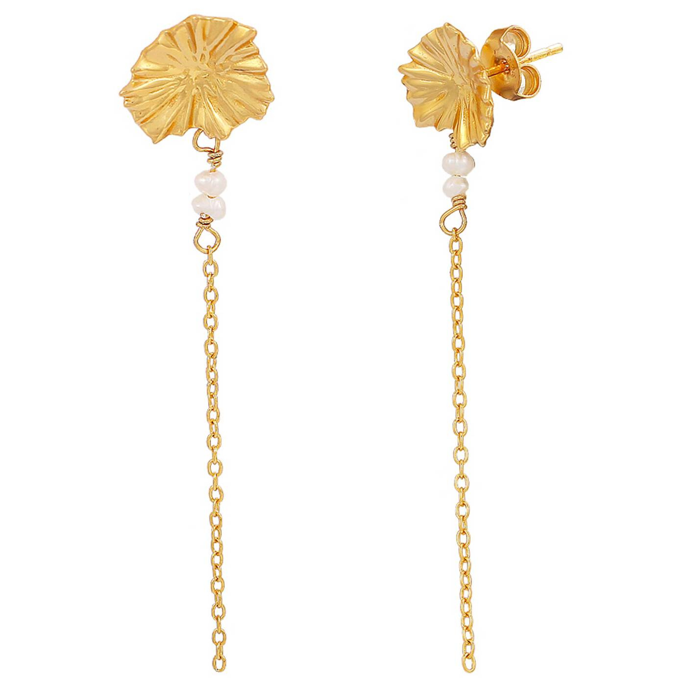 Dagmar chain Ohrring