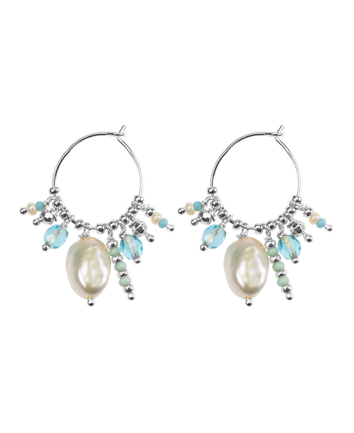 Ocean Earrings Silber