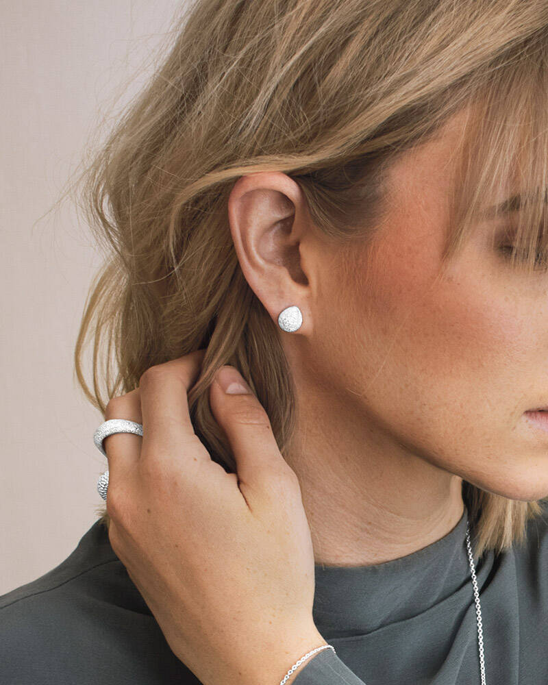 Stardust shine Ohrring Silber