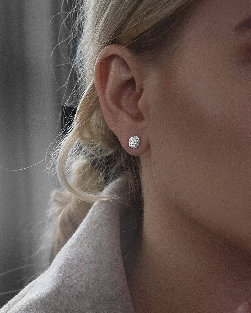 Stardust drop Ohrring Silber