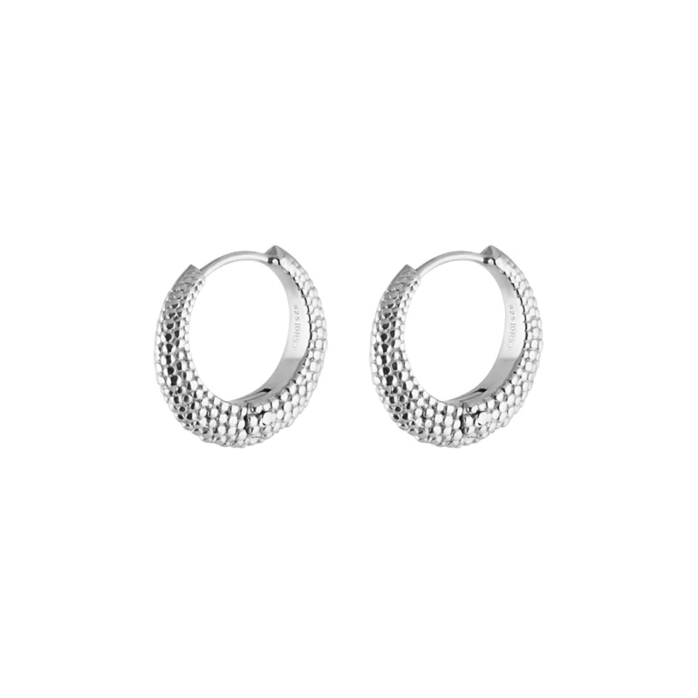 Stardust hoops Silber