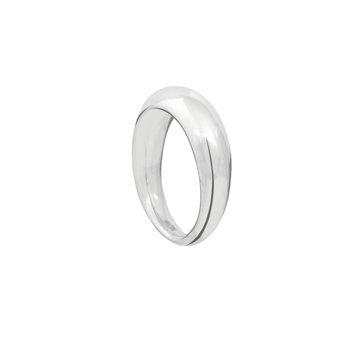 Stardust ring polished Silber