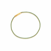ELLERA Armbänder Grön zirkonia Gold