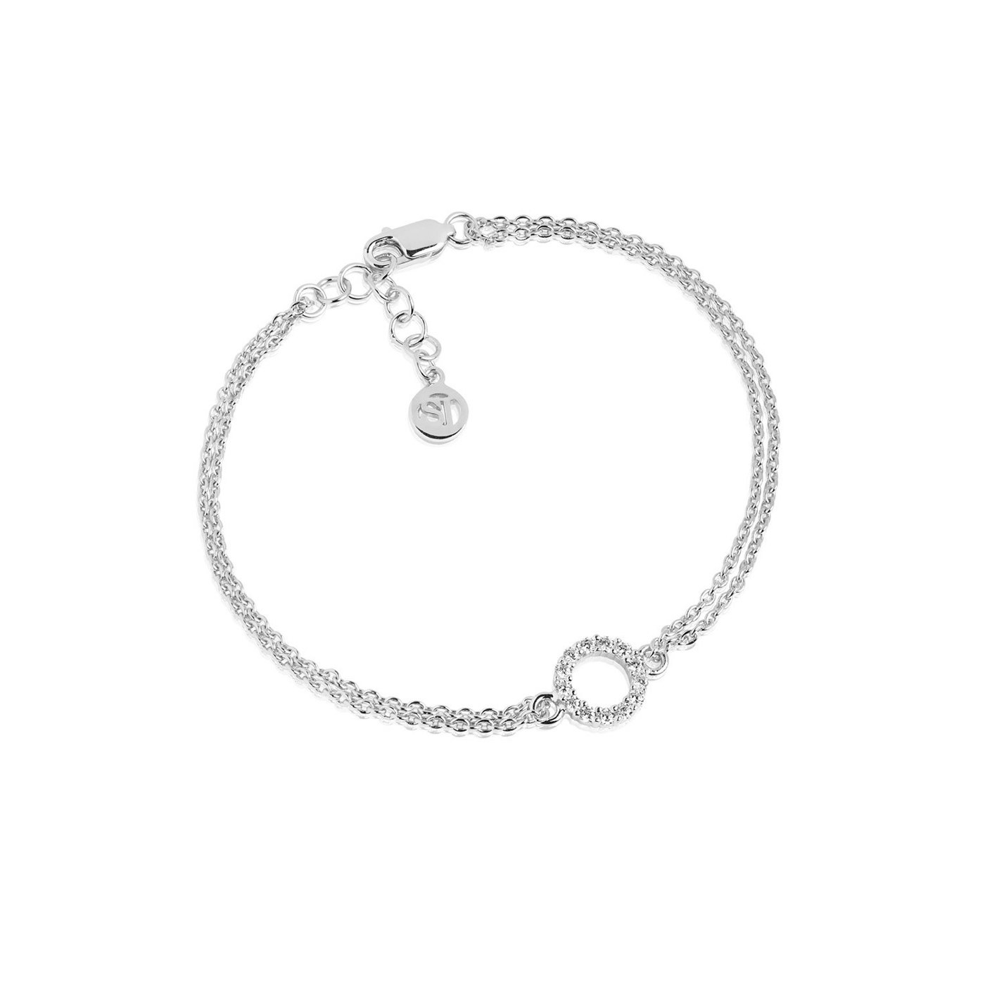 BIELLA PICCOLO Armbänder weiße Zirkoner (Silber)