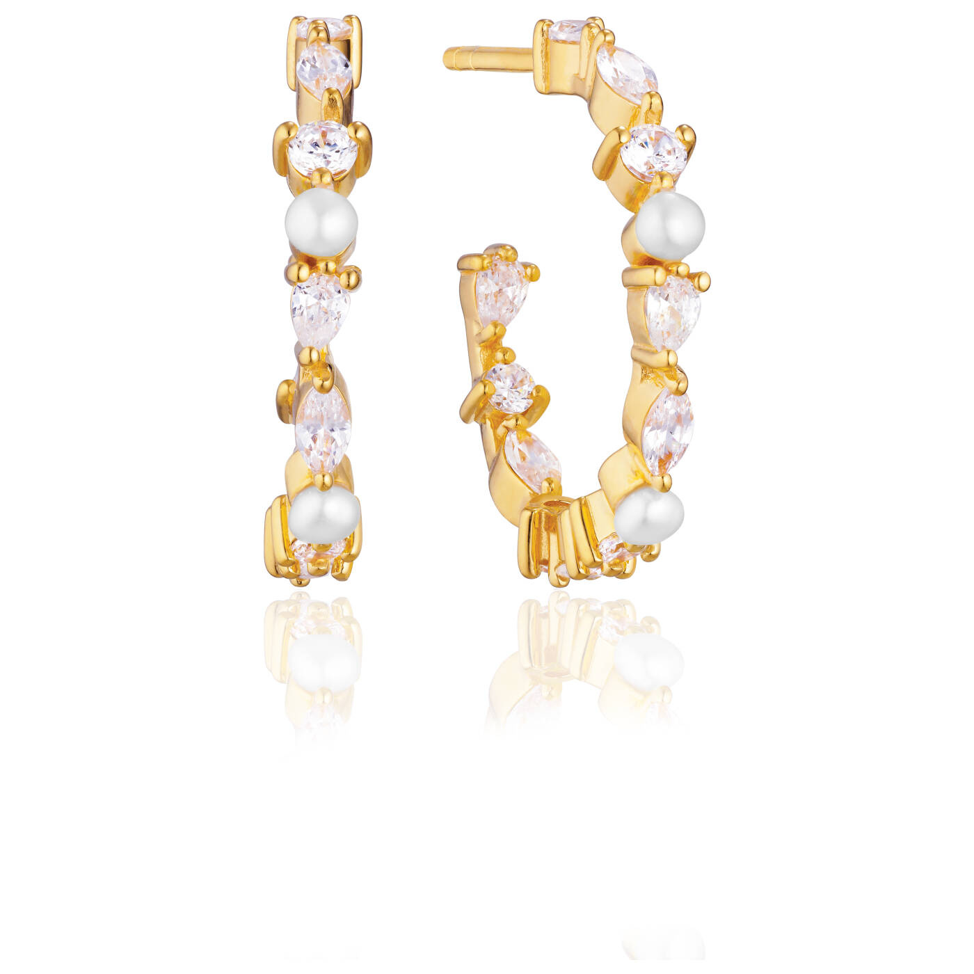 ADRIA CREOLO MEDIO Ohrring Gold