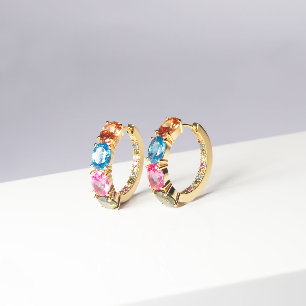 ELLISSE CREOLO EARRINGS Gold