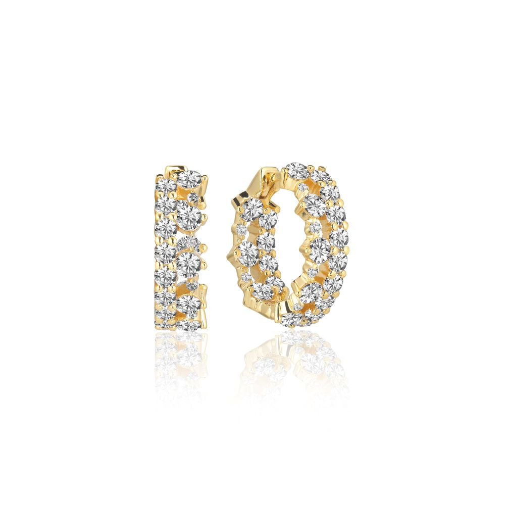LIVIGNO CREOLO PICCOLO EARRINGS Gold