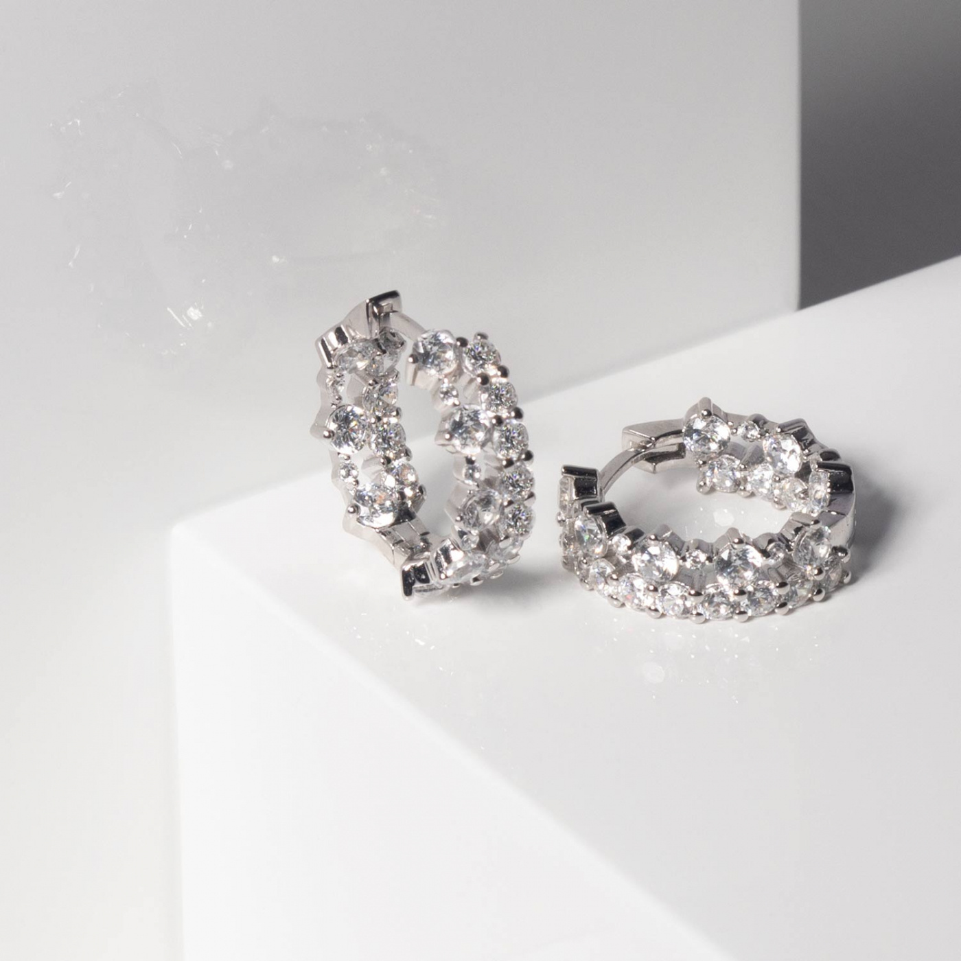 LIVIGNO CREOLO PICCOLO EARRINGS Silver