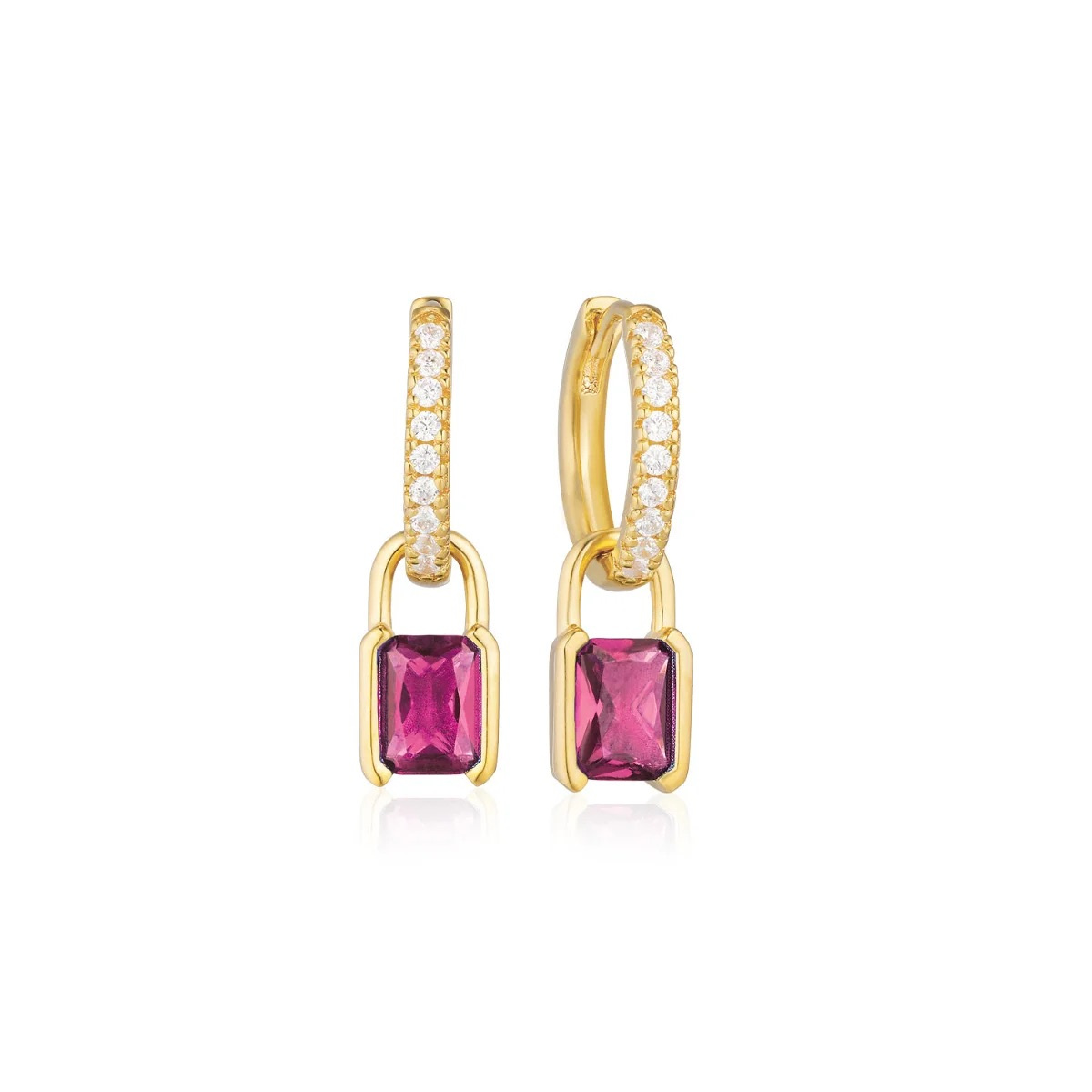 ROCCANOVA Earring Pink Gold