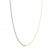 ELLERA Halsketten schwarze Zirkoner (Gold)