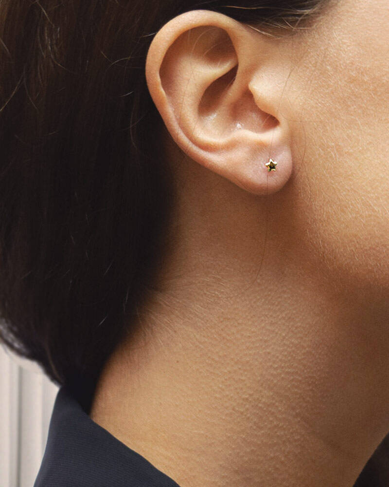 Stella Nova drop Ohrring Gold