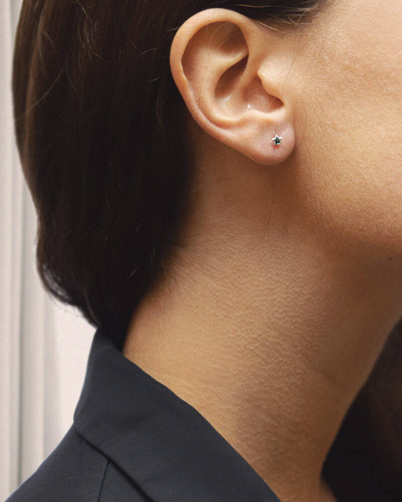 Stella Nova drop Ohrring Silber